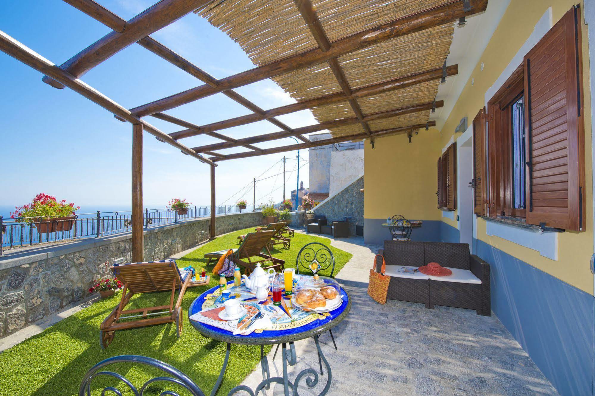 La Mela Blu Bed & Breakfast Furore Dış mekan fotoğraf